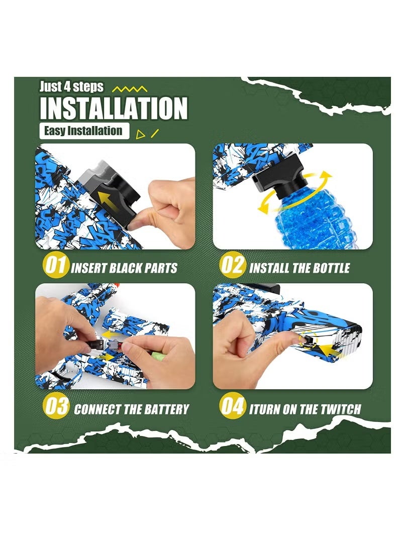 MOSH Gel Ball Gun - High Precision Hydrated Ball Launcher, Fun and Safe for Outdoor Use - Image 4